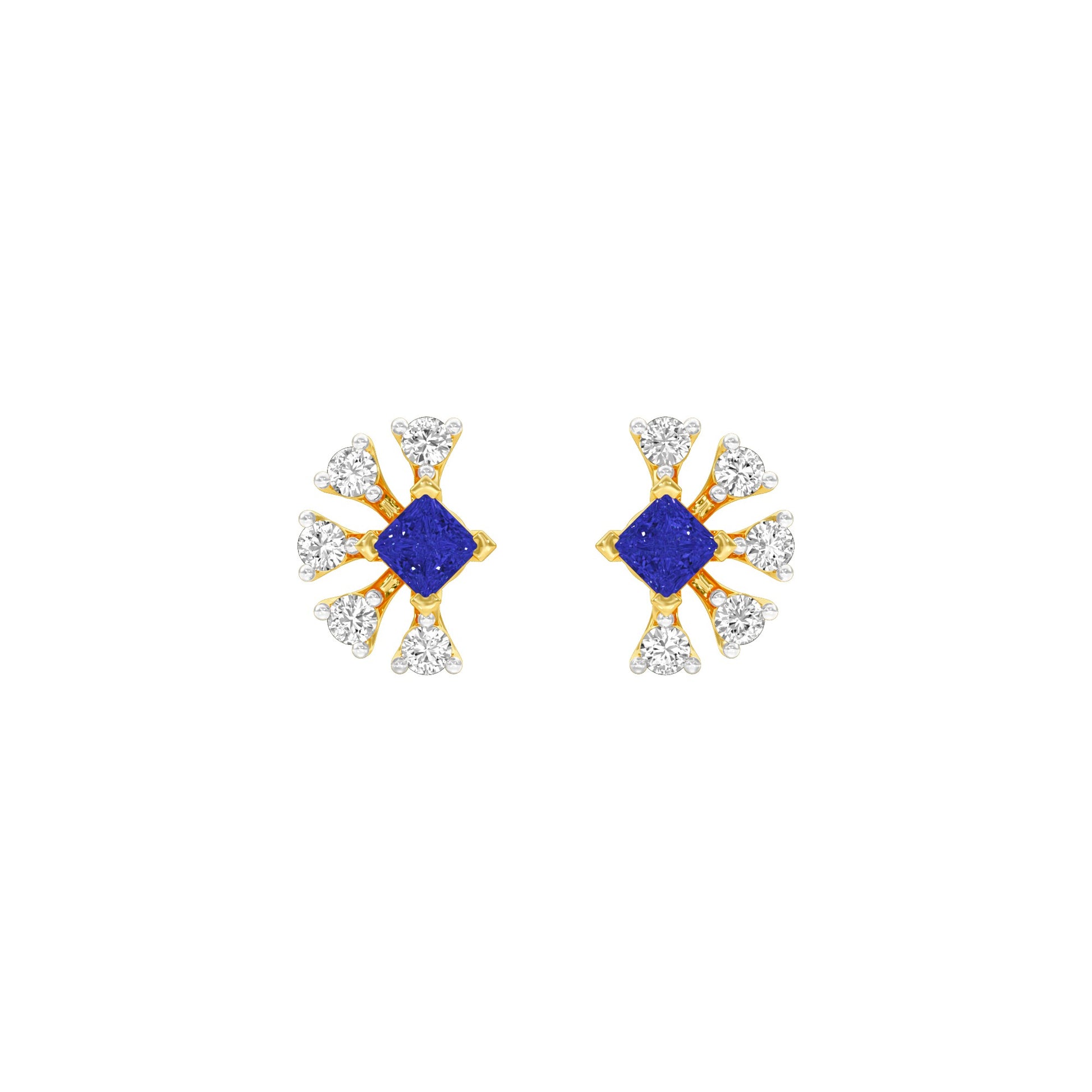 Soar High Diamond Earrings 9 KT / Yellow Gold