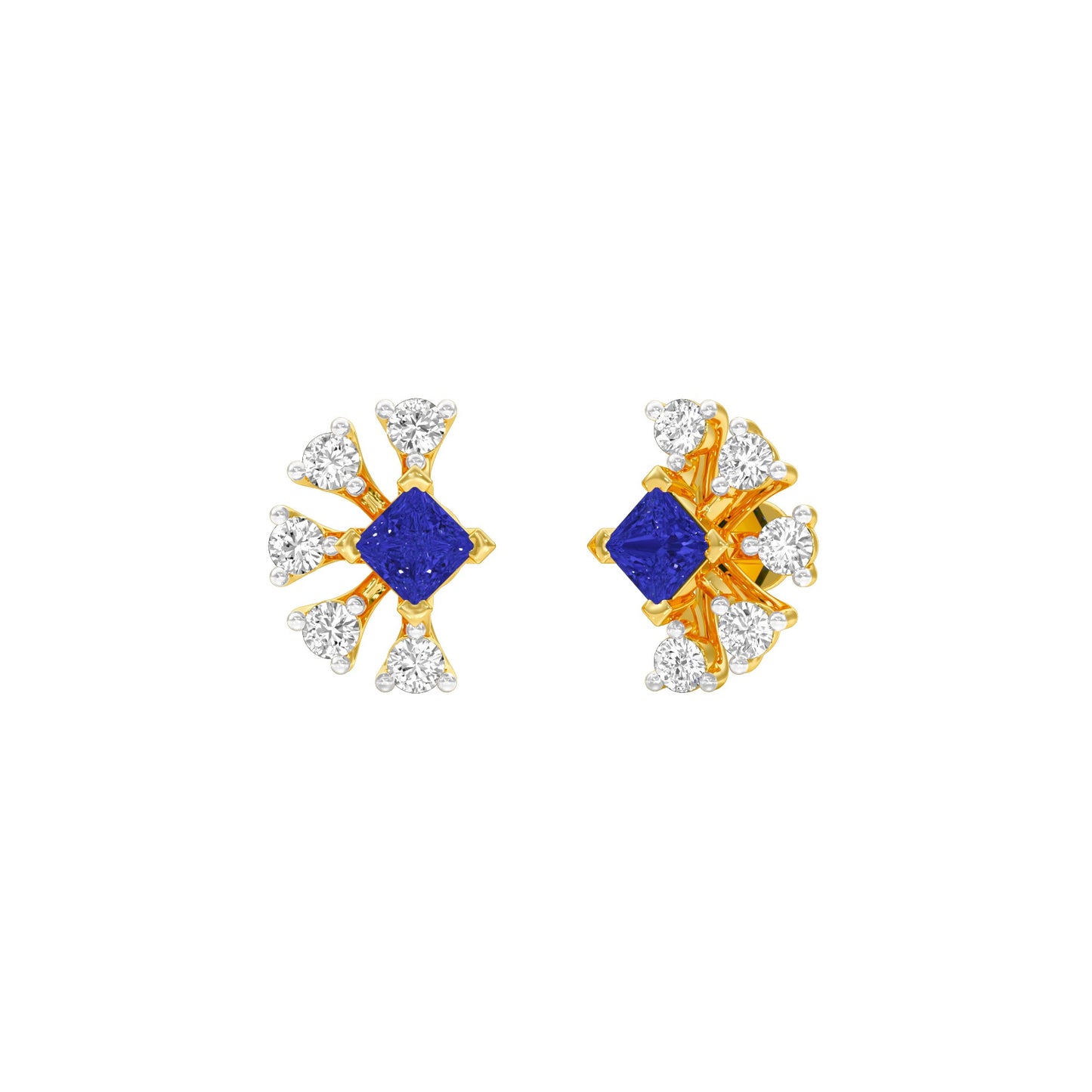 Soar High Diamond Earrings 9 KT / Yellow Gold