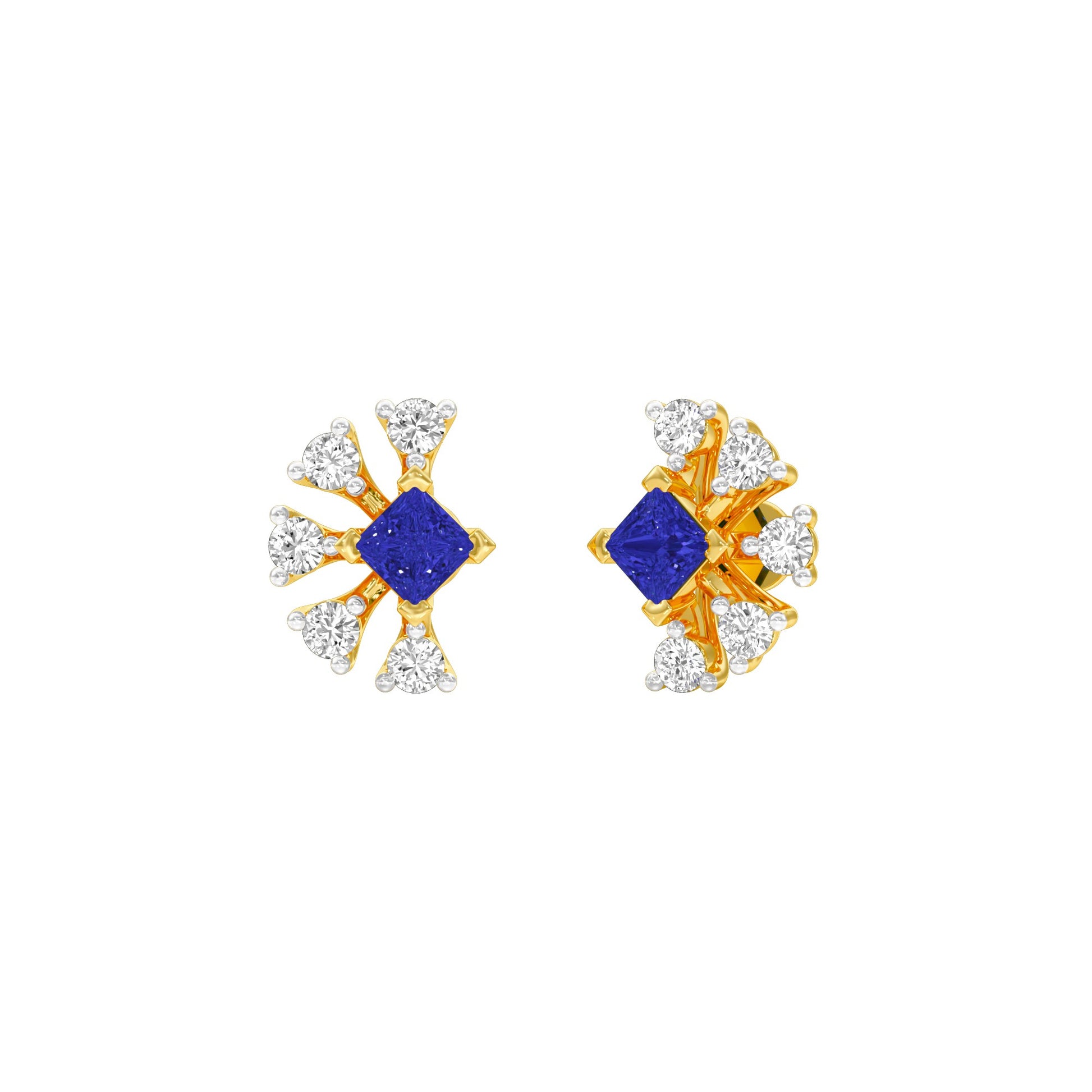 Soar High Diamond Earrings 9 KT / Yellow Gold