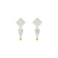 Crystal Pull Diamond Earrings 18 KT / Yellow Gold