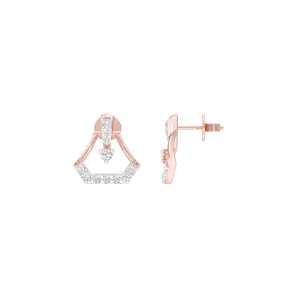 Splendour Diamond Earrings 18 KT / Rose Gold