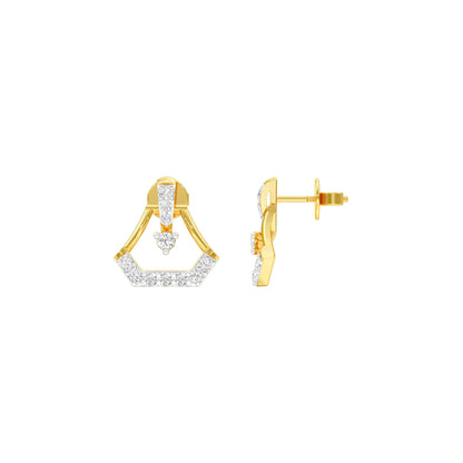 Splendour Diamond Earrings 18 KT / Yellow Gold