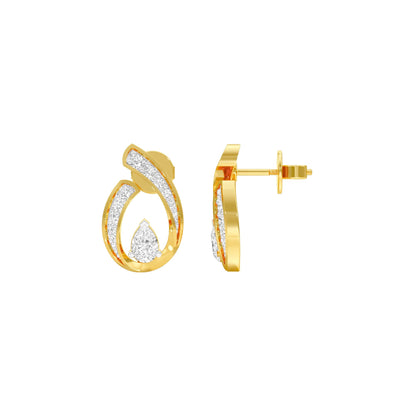 Dipped in Luxe Diamond Earrings 18 KT / Yellow Gold