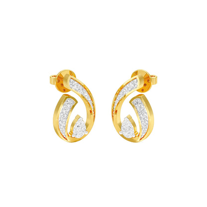 Dipped in Luxe Diamond Earrings 18 KT / Yellow Gold
