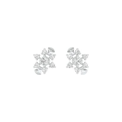 Starlight Diamond Earrings 18 KT / White Gold