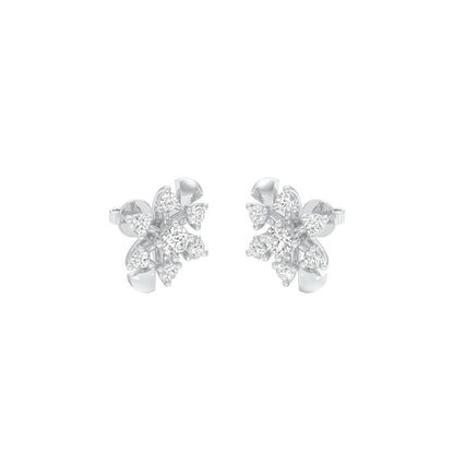 Starlight Diamond Earrings 18 KT / White Gold