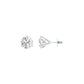 Ideal Round Diamond Stud Earrings 18 KT / White Gold