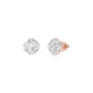 Dustlight Dots Diamond Stud Earrings 18 KT / Rose Gold