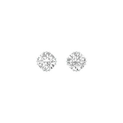 Dustlight Dots Diamond Stud Earrings 18 KT / White Gold