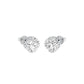Dustlight Dots Diamond Stud Earrings 18 KT / White Gold