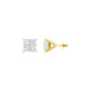 Prism Pins Diamond Stud Earrings 18 KT / Yellow Gold