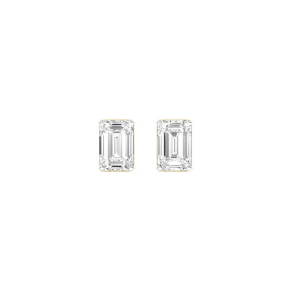 Celestia Minis Diamond Stud Earrings 18 KT / Yellow Gold