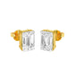 Celestia Minis Diamond Stud Earrings 18 KT / Yellow Gold