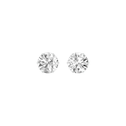 Twilight Pins Diamond Stud Earrings 18 KT / White Gold