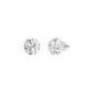Twilight Pins Diamond Stud Earrings 18 KT / White Gold