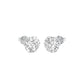 Twilight Pins Diamond Stud Earrings 18 KT / White Gold