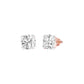 Cosmic Dots Diamond Stud Earrings 18 KT / Rose Gold