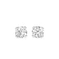 Cosmic Dots Diamond Stud Earrings 18 KT / White Gold