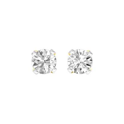 Cosmic Dots Diamond Stud Earrings 18 KT / Yellow Gold