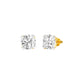 Cosmic Dots Diamond Stud Earrings 18 KT / Yellow Gold
