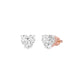 Heartlets Diamond Stud Earrings 18 KT / Rose Gold