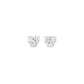 Heartlets Diamond Stud Earrings 18 KT / White Gold