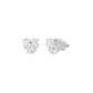 Heartlets Diamond Stud Earrings 18 KT / White Gold