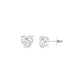 Heartlets Diamond Stud Earrings 18 KT / White Gold