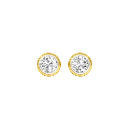 Solstice Studs Diamond Stud Earrings 18 KT / Yellow Gold