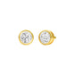 Solstice Studs Diamond Stud Earrings 18 KT / Yellow Gold