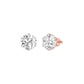 The Bonded Diamond Earrings 18 KT / Rose Gold