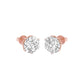 The Bonded Diamond Earrings 18 KT / Rose Gold