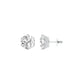 The Bonded Diamond Earrings 18 KT / White Gold