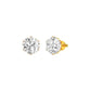 The Bonded Diamond Earrings 18 KT / Yellow Gold