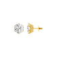 The Bonded Diamond Earrings 18 KT / Yellow Gold