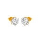 The Bonded Diamond Earrings 18 KT / Yellow Gold