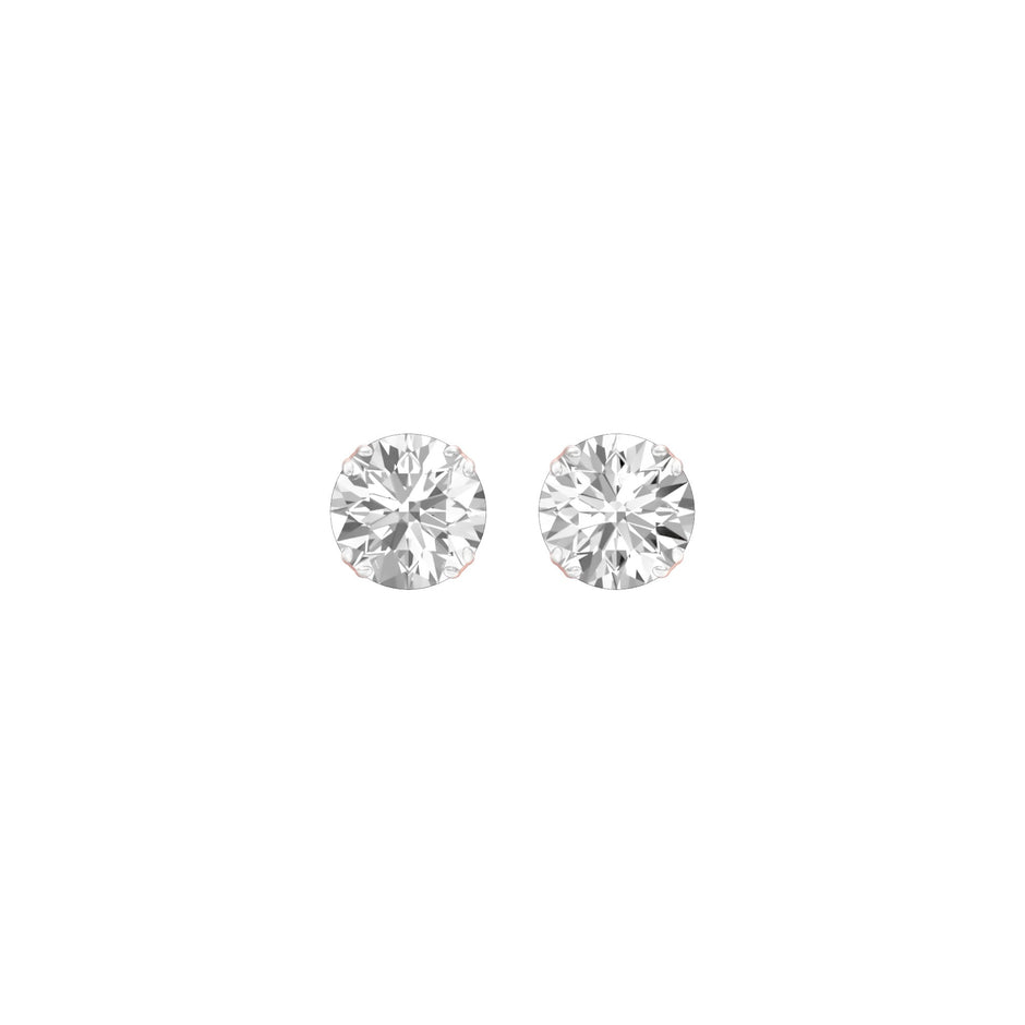 Diamond Verse Diamond Earrings 18 KT / Rose Gold