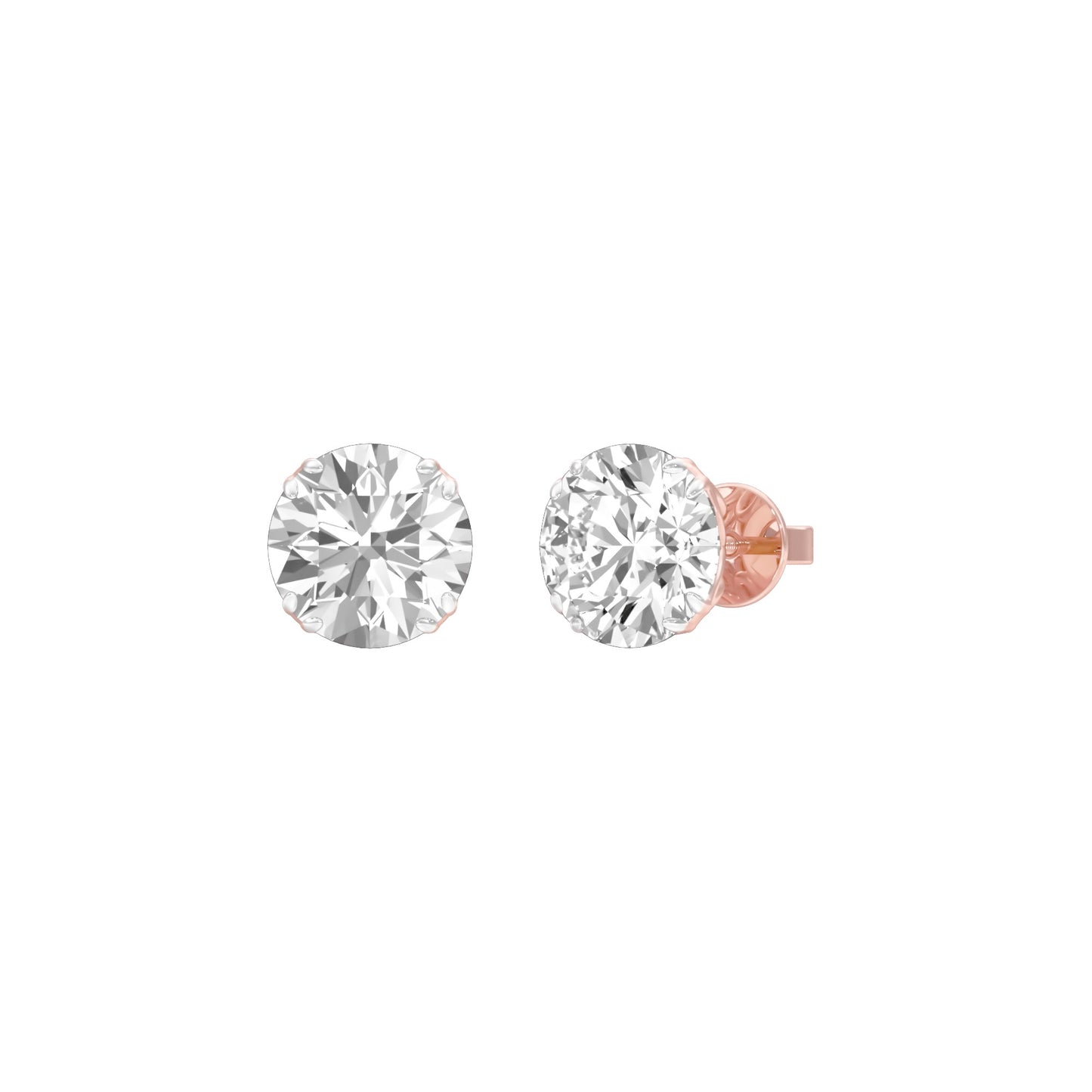 Diamond Verse Diamond Earrings 18 KT / Rose Gold