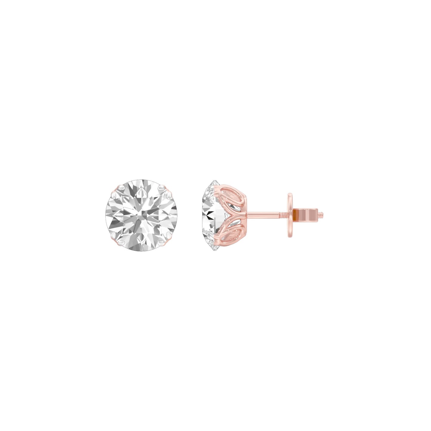 Diamond Verse Diamond Earrings 18 KT / Rose Gold