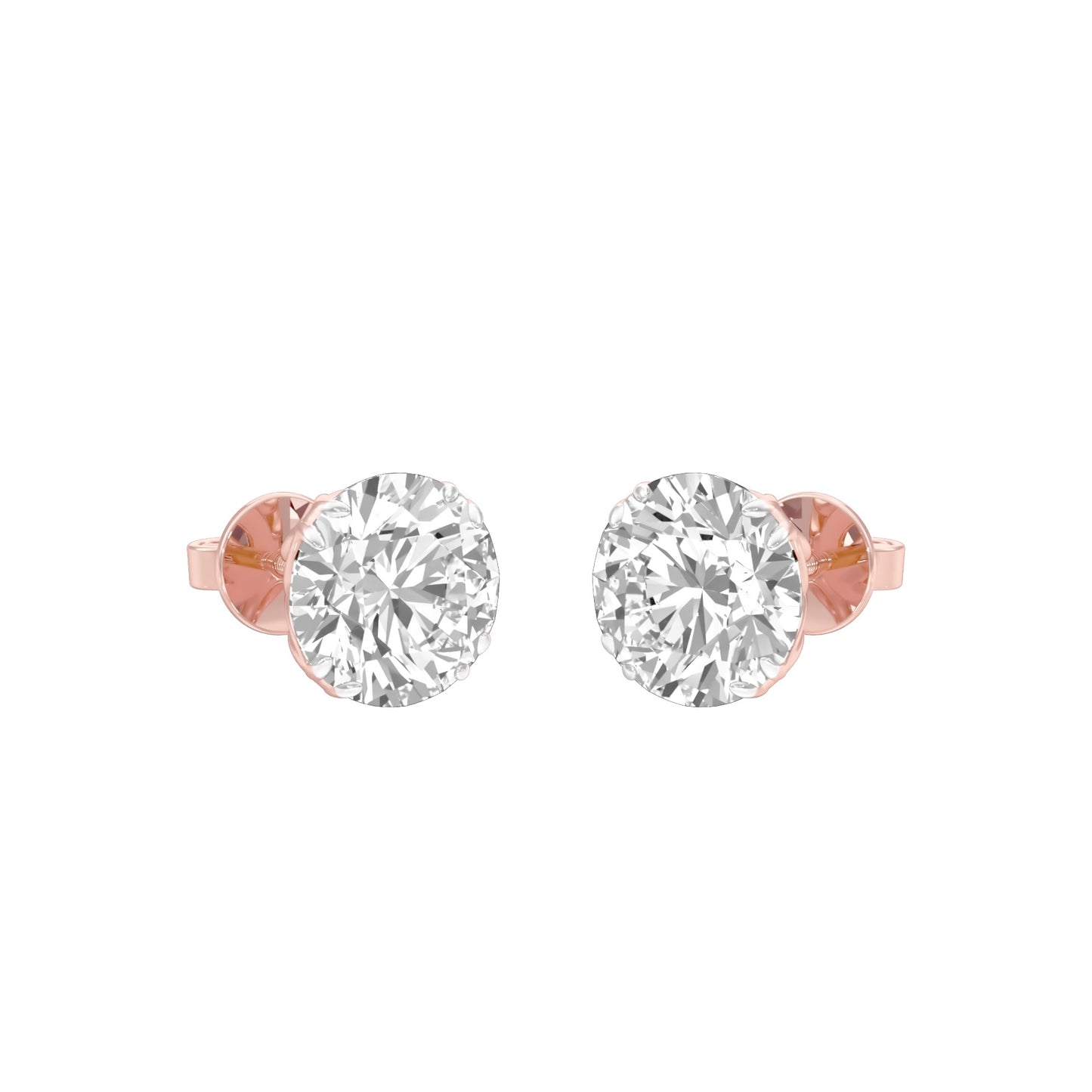 Diamond Verse Diamond Earrings 18 KT / Rose Gold