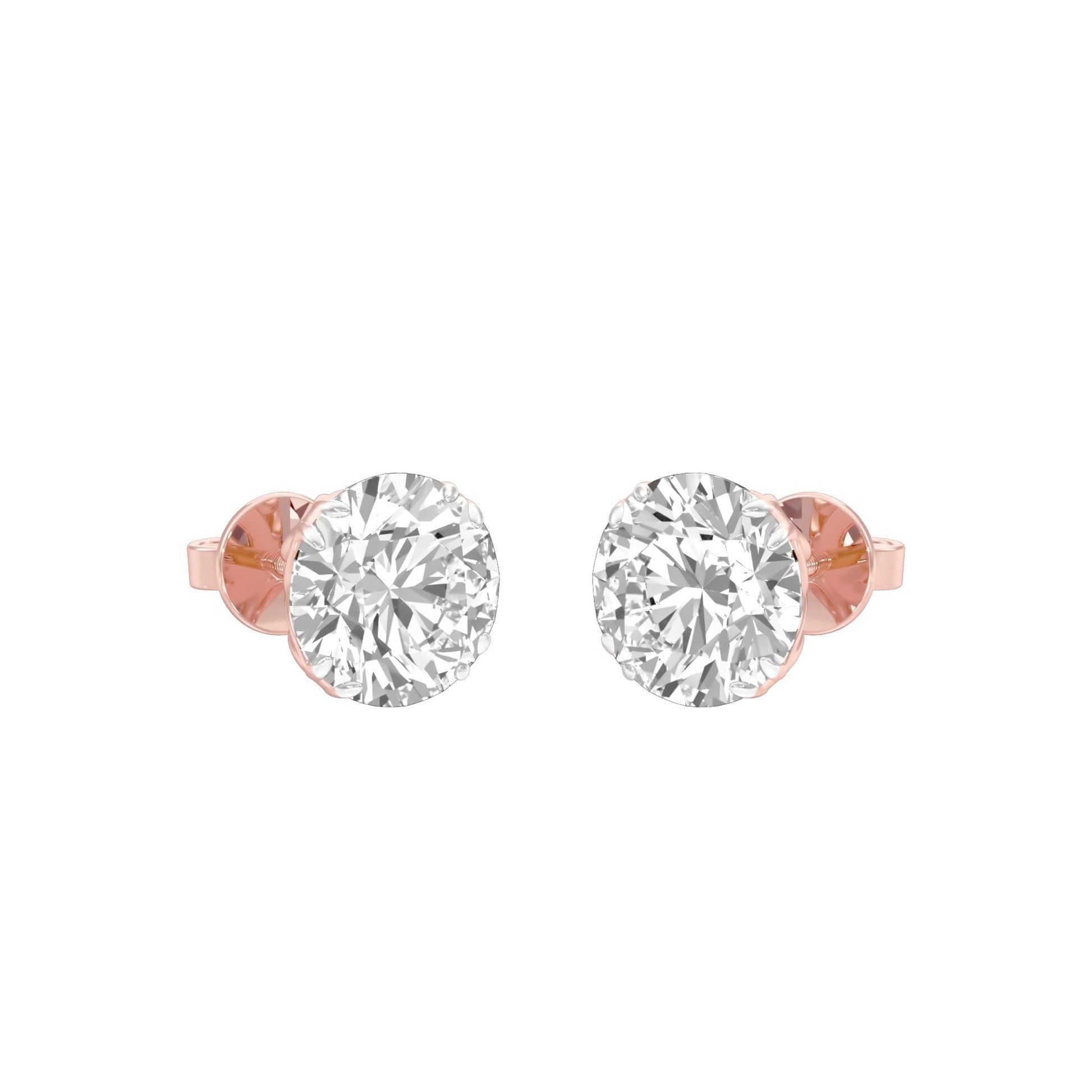 Diamond Verse Diamond Earrings 18 KT / Rose Gold