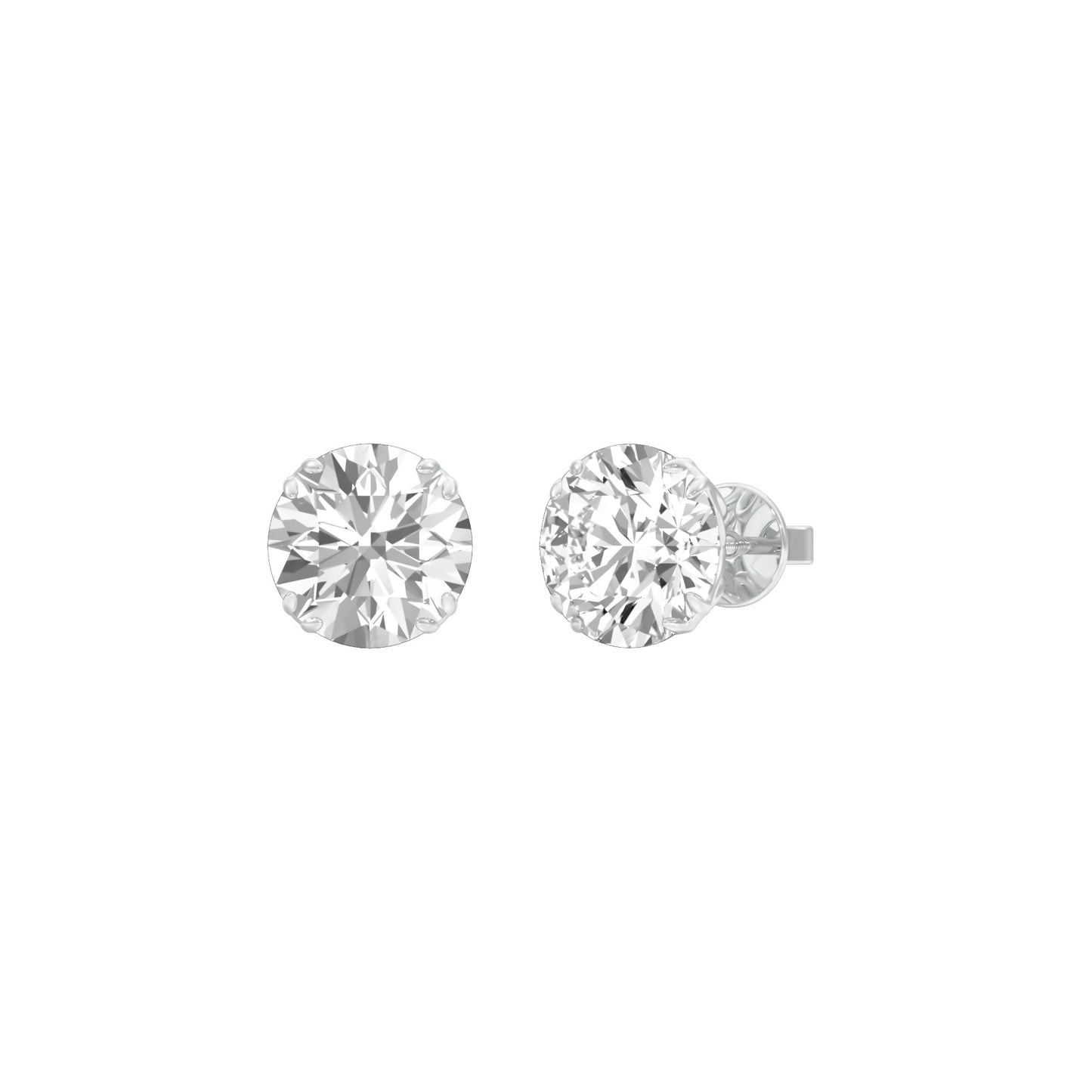 Diamond Verse Diamond Earrings 18 KT / White Gold