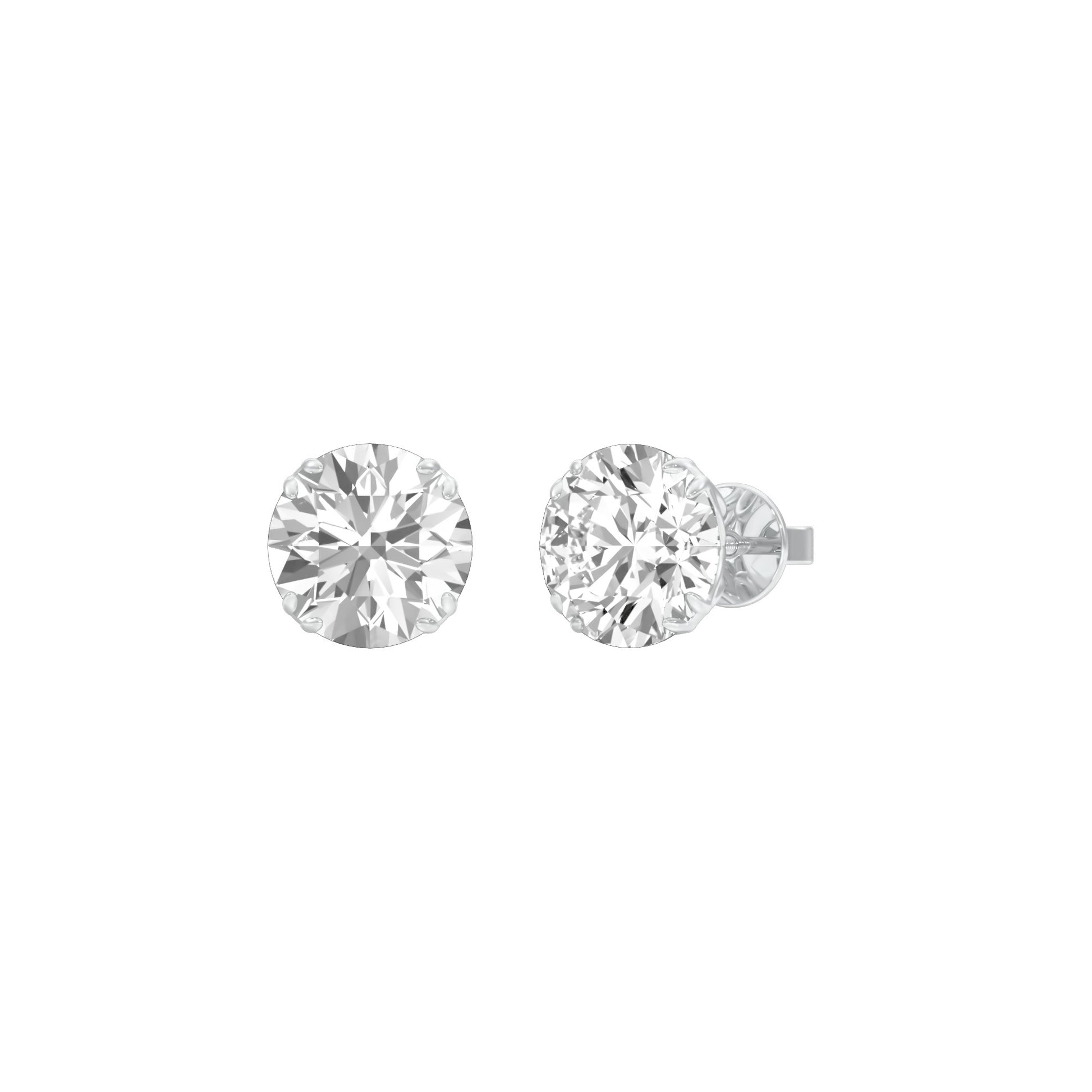 Diamond Verse Diamond Earrings 18 KT / White Gold