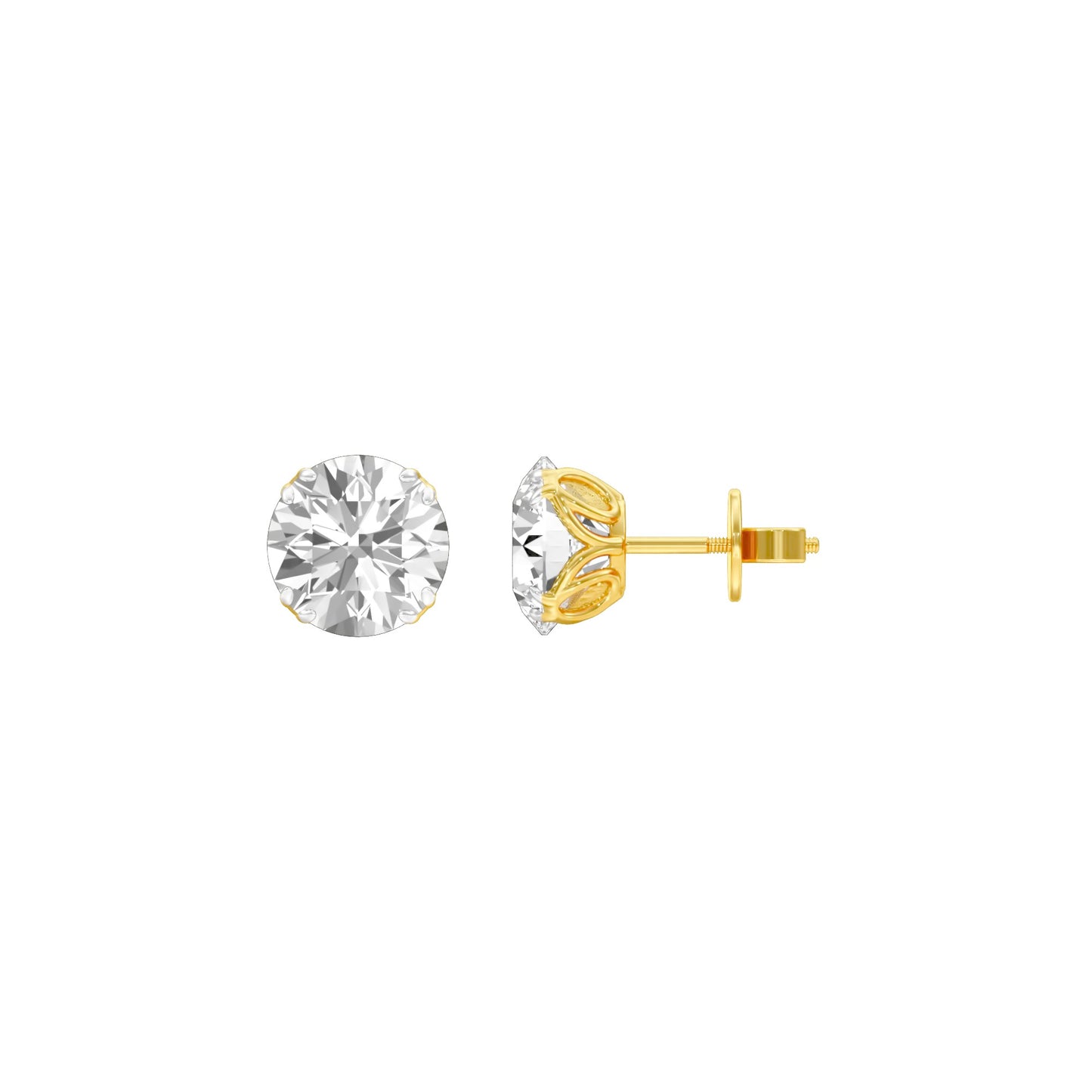 Diamond Verse Diamond Earrings 18 KT / Yellow Gold