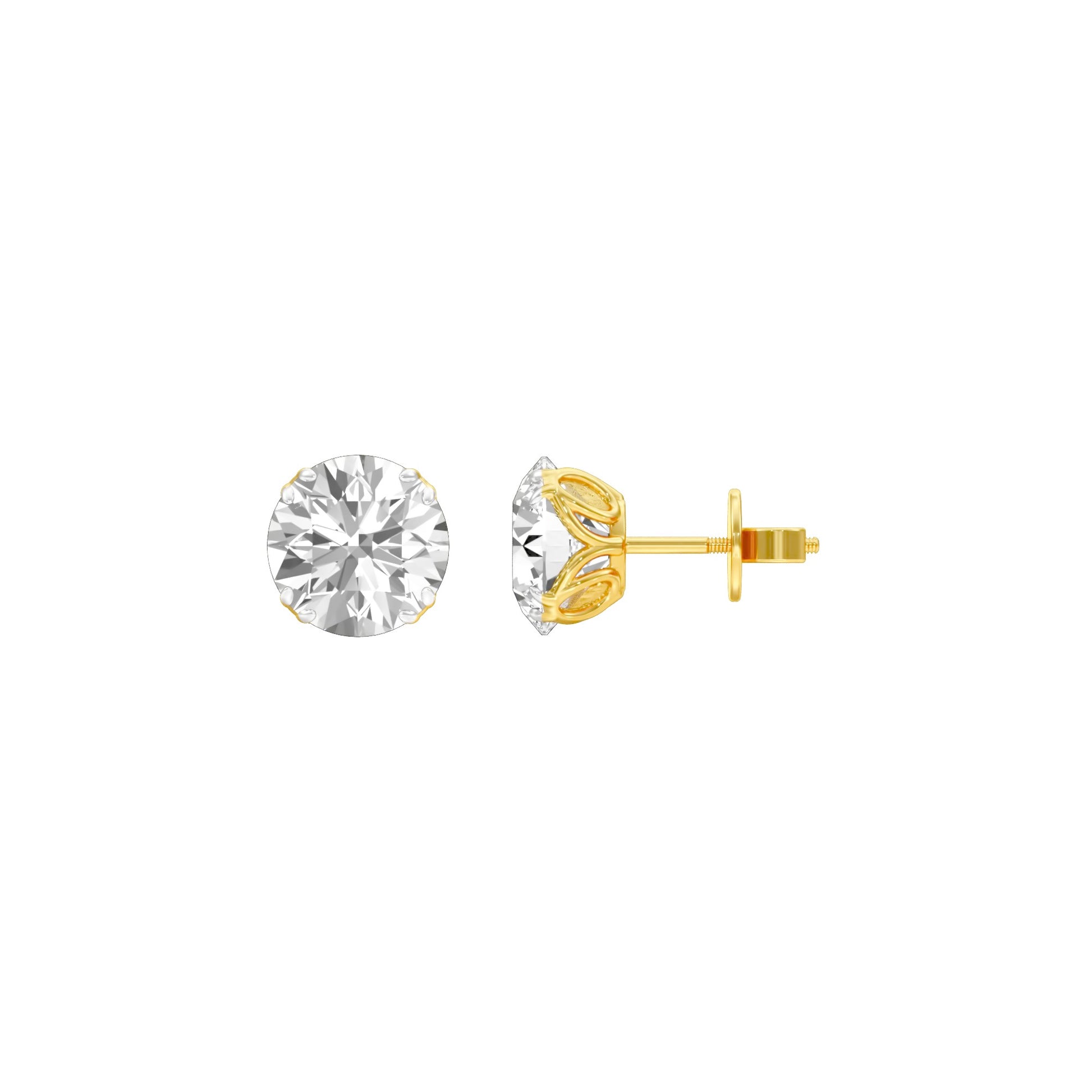 Diamond Verse Diamond Earrings 18 KT / Yellow Gold