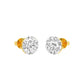 Diamond Verse Diamond Earrings 18 KT / Yellow Gold