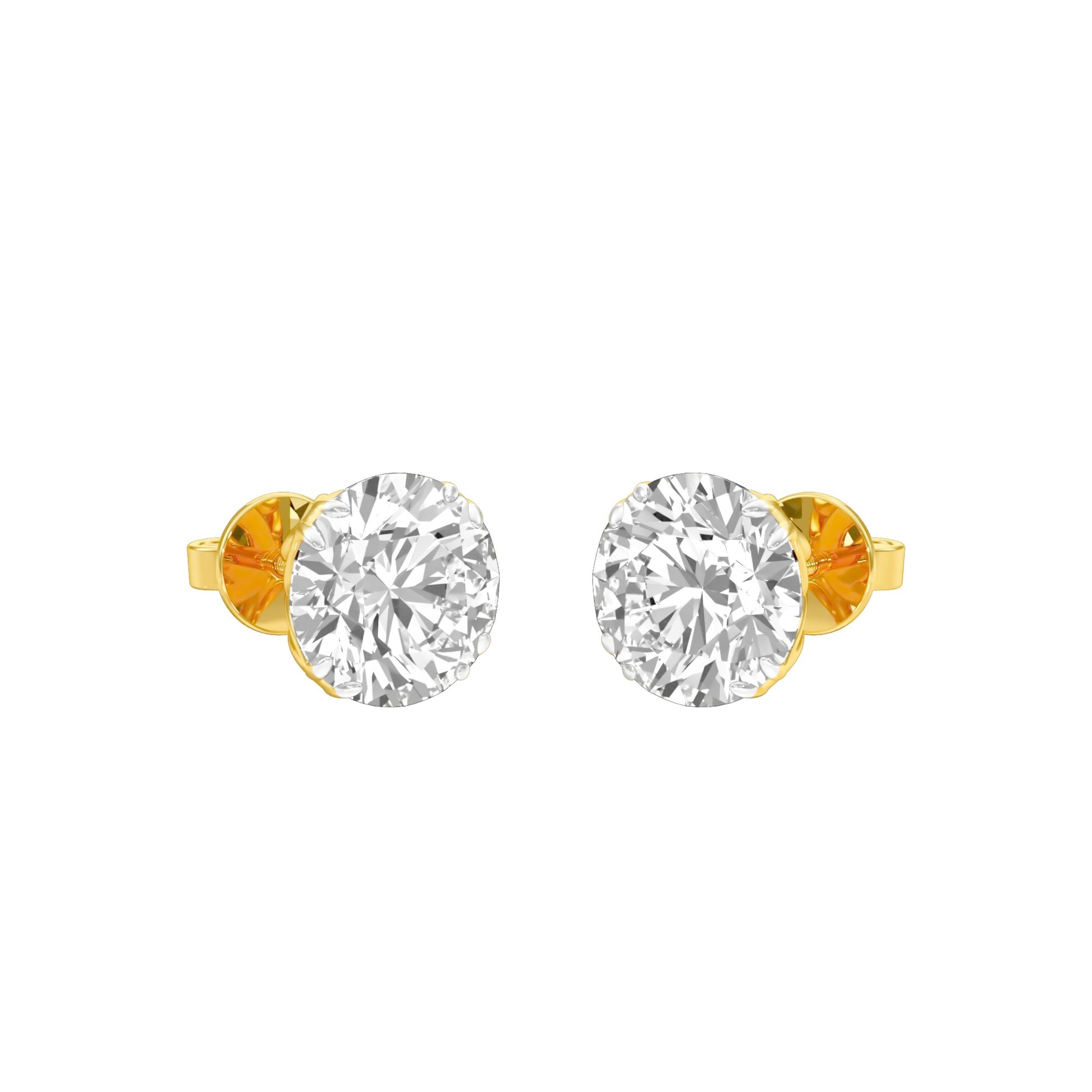 Diamond Verse Diamond Earrings 18 KT / Yellow Gold
