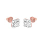 Sweet Cuts Diamond Stud Earrings 18 KT / Rose Gold