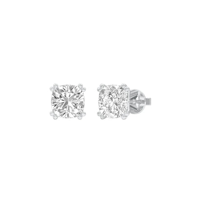 Sweet Cuts Diamond Stud Earrings 18 KT / White Gold