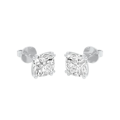 Sweet Cuts Diamond Stud Earrings 18 KT / White Gold